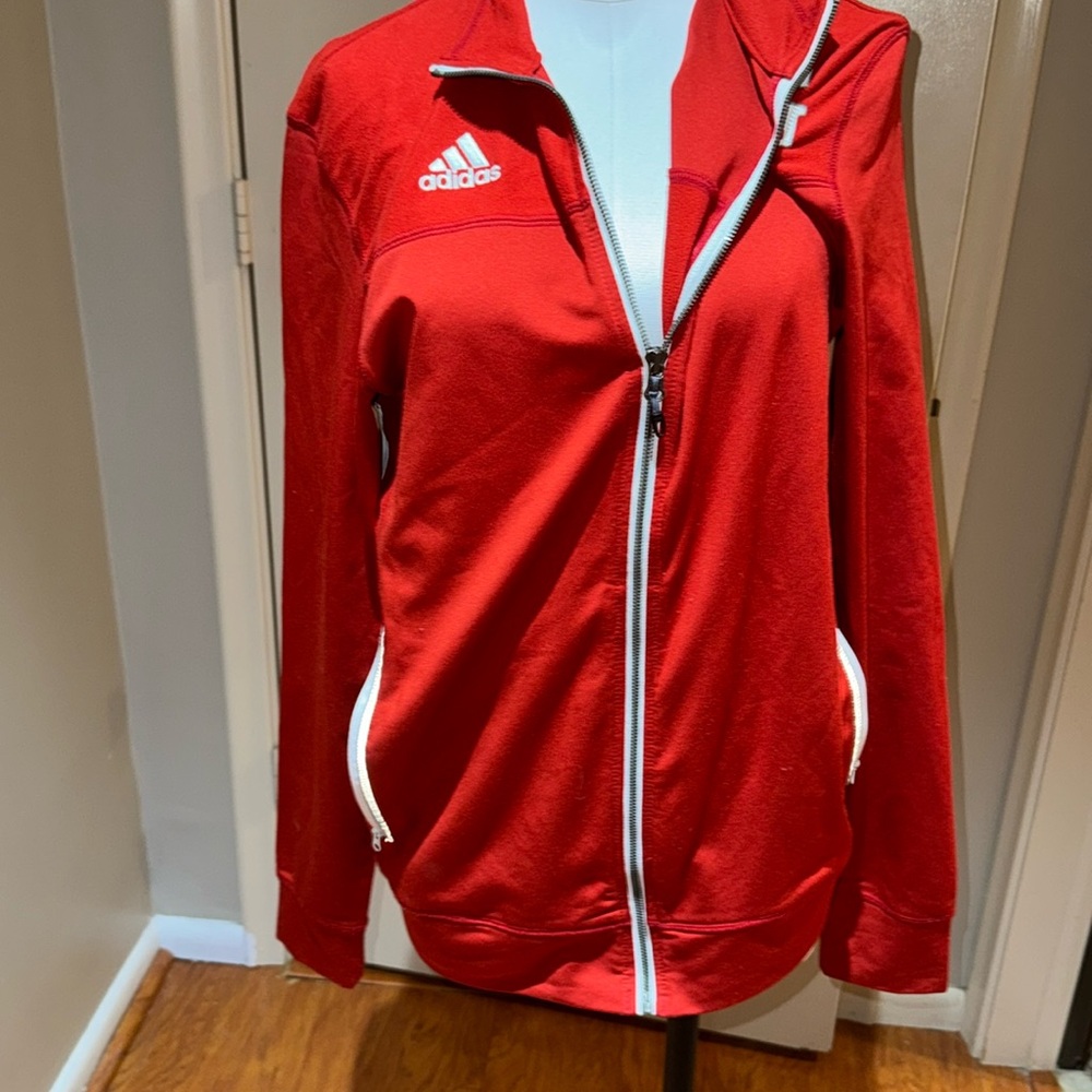 Chiefs addidas red zippered jacket